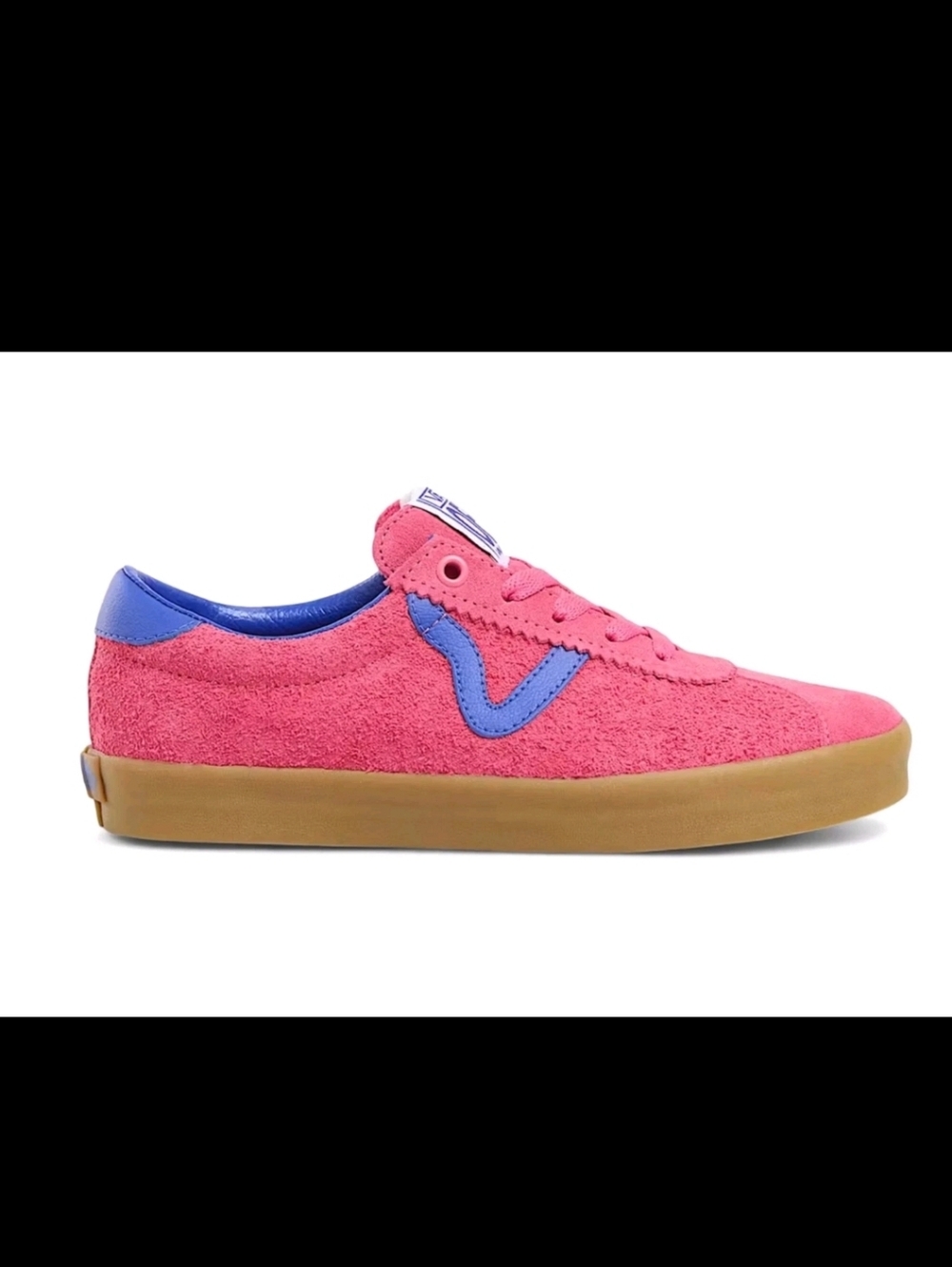 Vans Pink Suede Sport Low-Top Sneaker